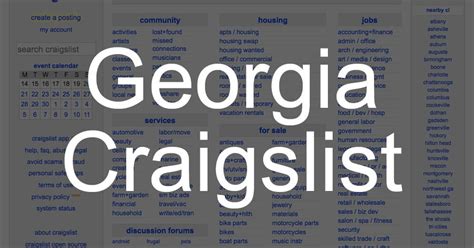 craiglist ga|craigslist chatsworth ga.